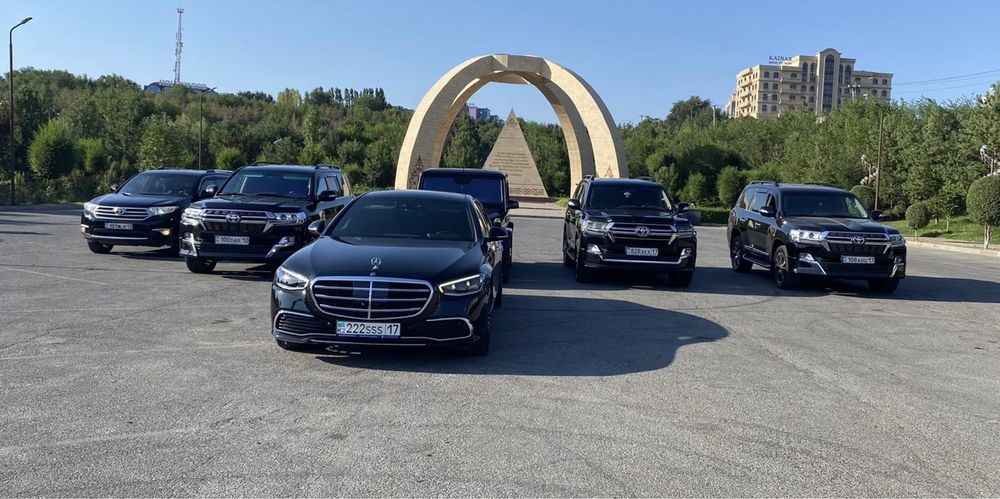 Кортеж Шымкент Прокат авто. Трансфер