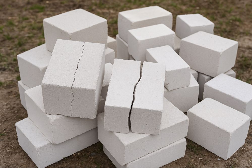 Газоблоки некондиция, брак