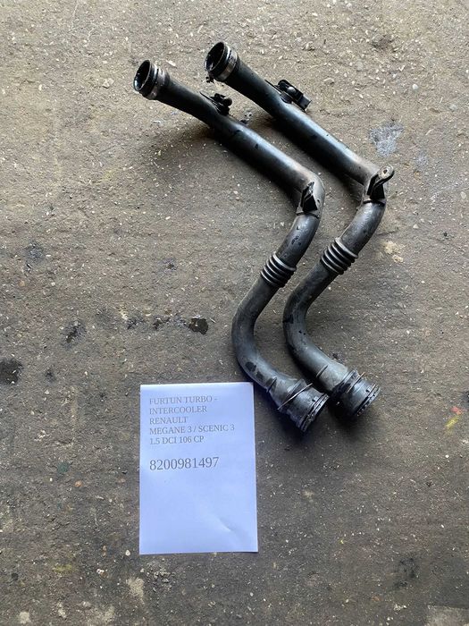 Furtun Turbo Intercooler Renault Scenic Grand Scenic 3 1.5 DCI 106 CP