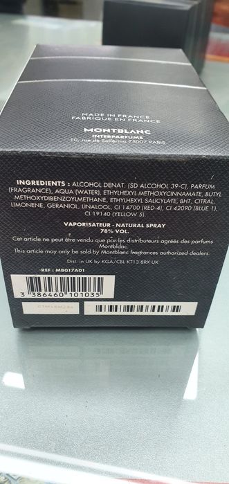 Versace dylean blue, montblanc explorer