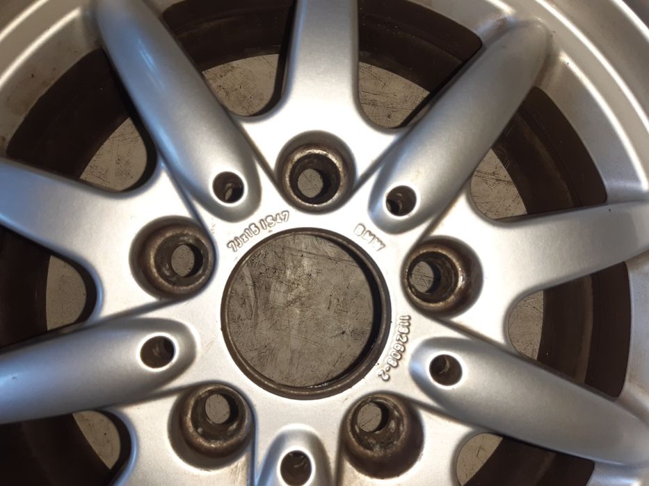 Set jante aliaj R15 BMW originale 5×120 7j×15  et 47