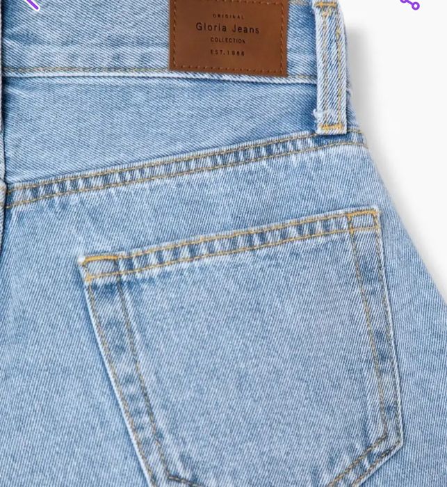 Шорты джинсовые 42