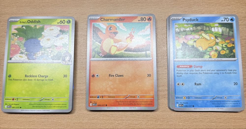 Lot de 162 cărți (fără dubluri) Pokémon TCG din setul Ascended Heroes (ENG),+ 18 cărți Energy, toate în stare foarte bună (Near Mint).