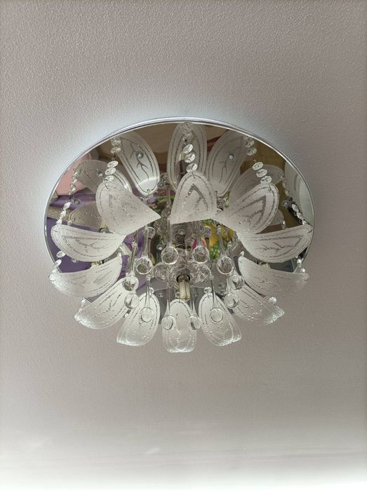 Плафониера Orhid с кристали 5хG9