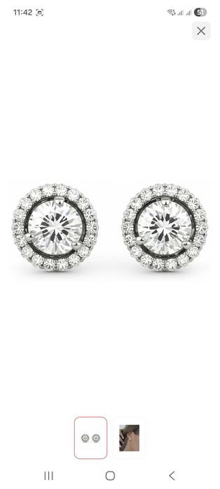 Гвоздики серебро сережки продам