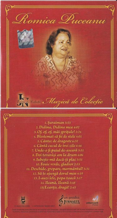CD-uri cu muzica veche romaneasca
