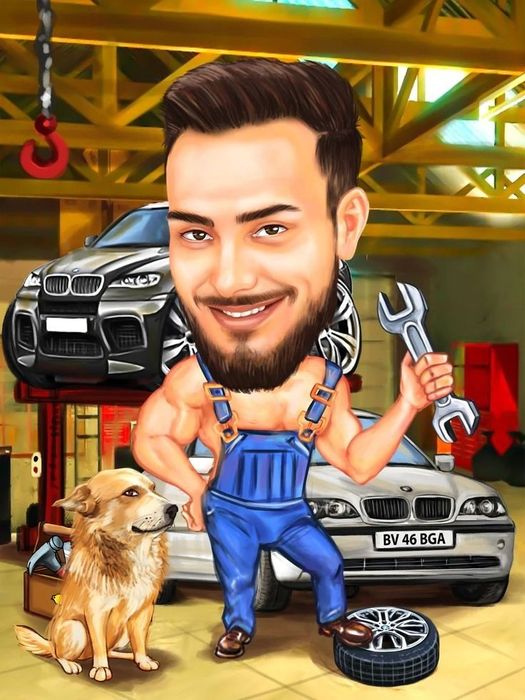 Дигитална карикатура