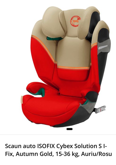 Scaun auto ISOFIX Cybex Solution S I-Fix 15-36 kg