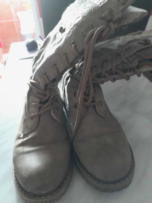 Ghete /bocanci de dama din piele