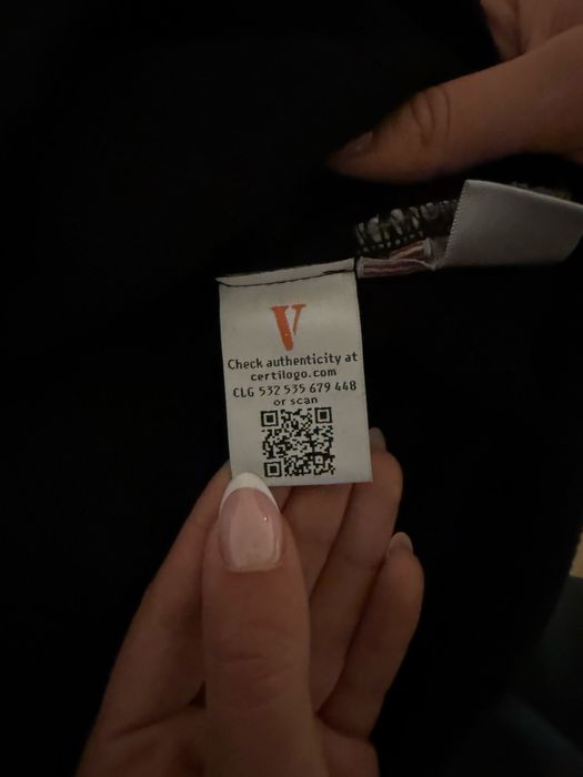 Vlone Authentic Devil Spit End Hoodie / Vlone Оригинален Суичър   Размер L
