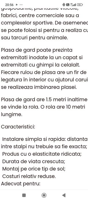 Plasa împletită garduri și împrejmuire
