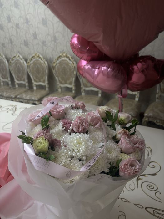 Нежные цветы букет