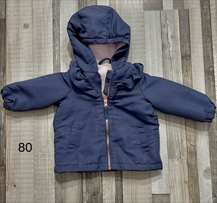 Geaca albastra marimea 80