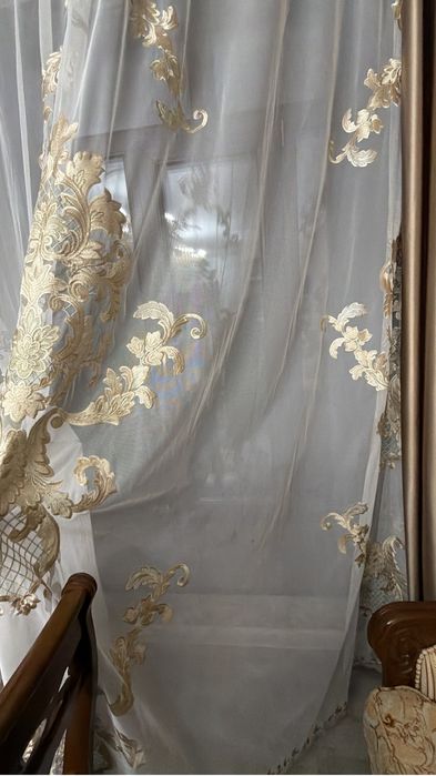 Тюль шикарная Пано