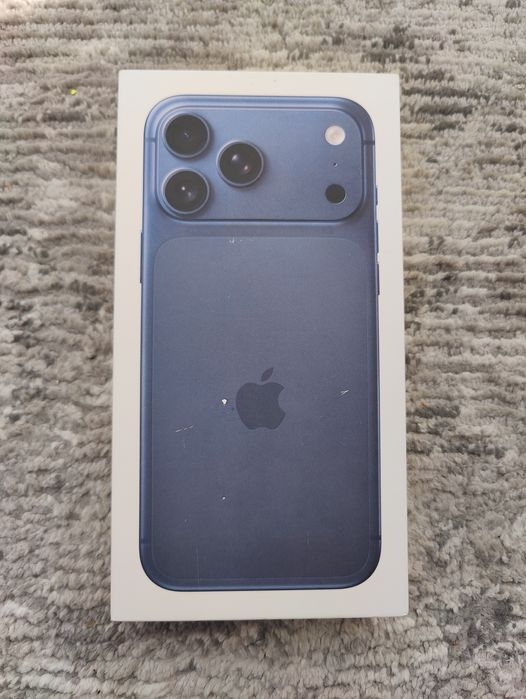 iPhone 17 Pro Max 512 Deep Blue eSim+eSim IMEIlar o'tgan US versiya