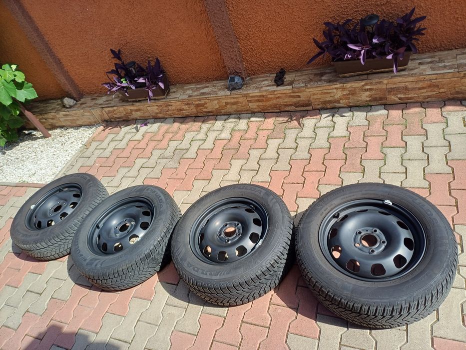 Jante Dacia Duster 215 65 16 cauciucuri iarna Fulda