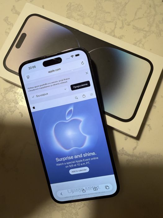 iPhone 14 Pro Max - безупречен