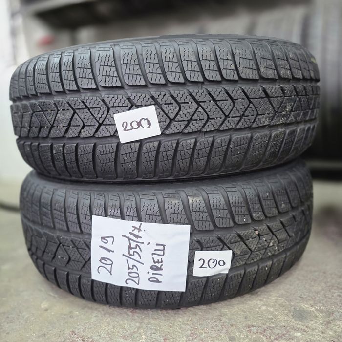 2×205/55/17 M+S.PIRELLI.Stare excelenta.