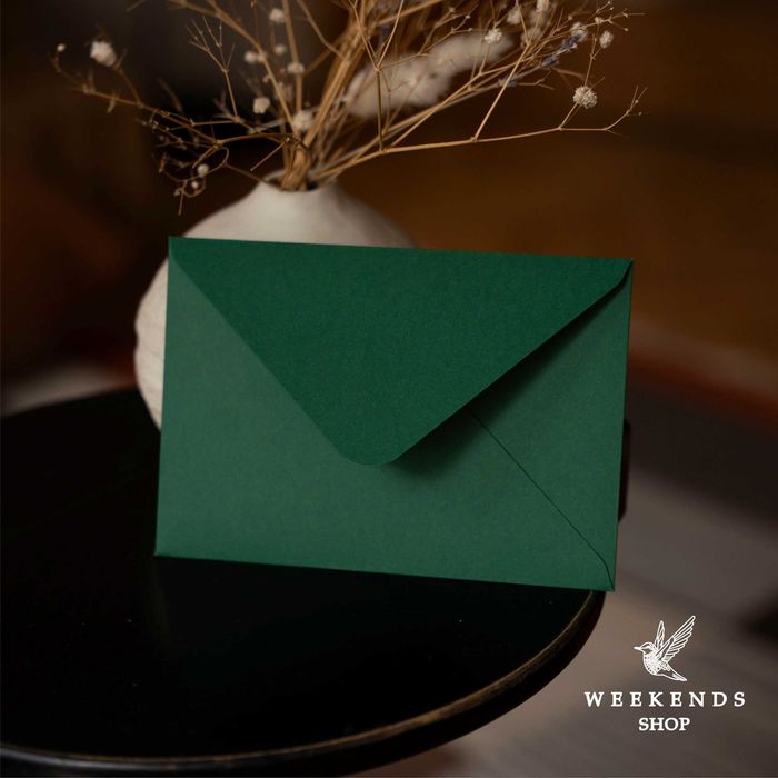 Дизайнерлік қағаздан жасалған конверттер — кез келген мөлшерде бумамен