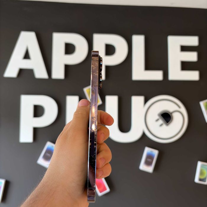 iPhone 14 Pro Max 128Gb Deep Purple 100% Baterie + 24 Luni Garanție / Apple Plug