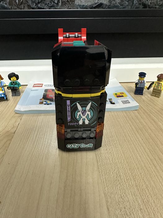 Lego City Autobuz turistic rosu cu etaj 60407