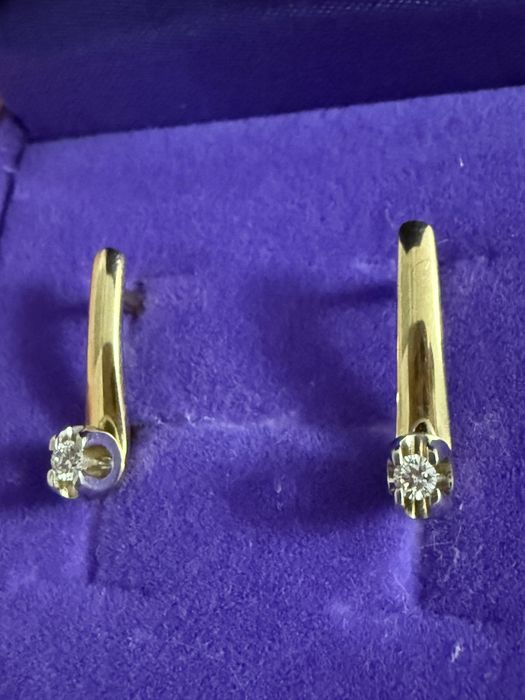 Бриллиантовые серьги