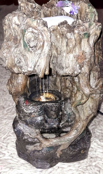 Стаен водопад с осветление-Германия