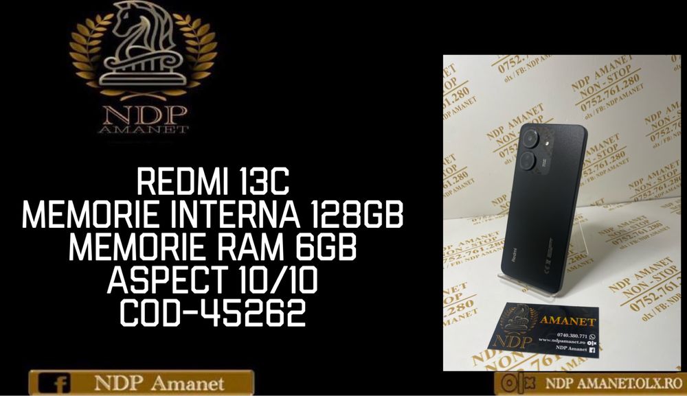 NDP Amanet Braila Redmi 13C( 45262)