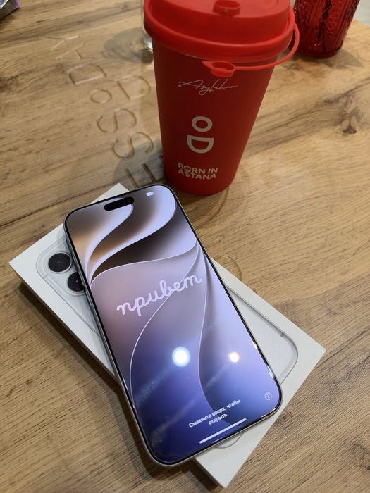 Iphone 17 pro max 512gb silver 100%