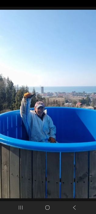 Купель  джакузи баня