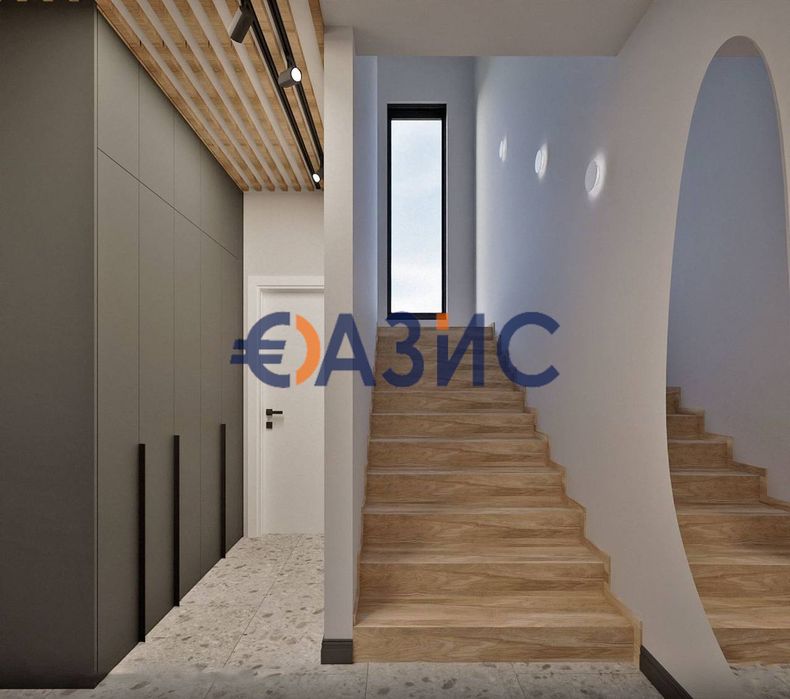 2-етажна градска къща с 2 спални-110,53 кв. м.+Паркомясто 12,5 кв. м.+40 кв. м. двор,Гранд Вилидж,Кошарица,България #34264638
