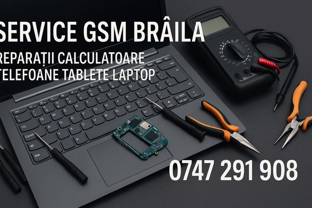 Service GsM Braila Iani Reparatii PC, telefoane NU MESAJE olx