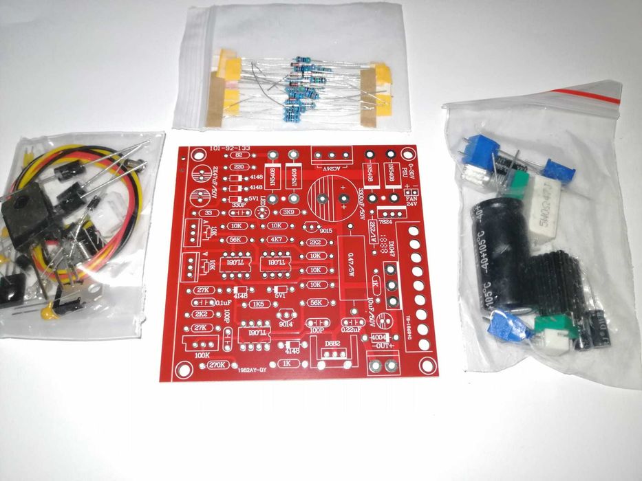 Sursa de alimentare reglabila DC 0-30V, 2mA-3A (Kit DIY Nou)