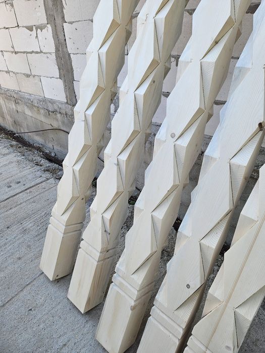 Stalpi coloana lemn foisor terasă