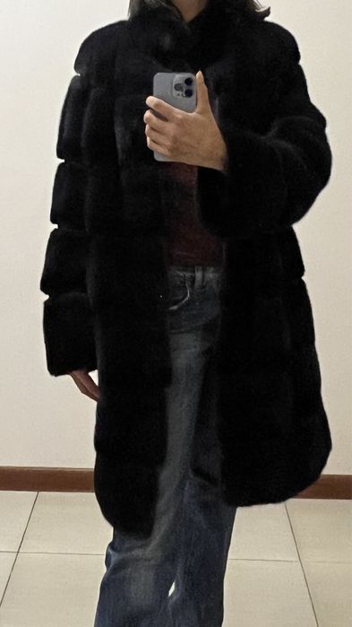 Норковая шуба премиум класс