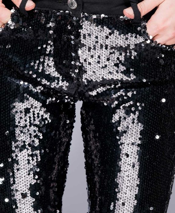 Джинсы "sequin стеклярус" PARISIAN - Made in Manchester, England