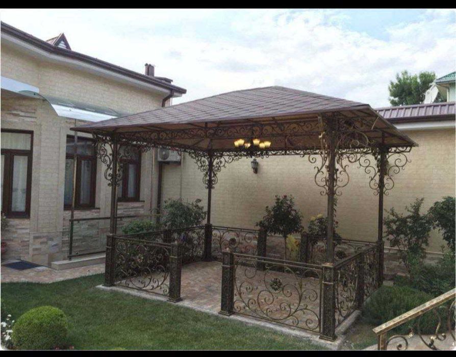 Беседка беседки навес Все из металла naves besedka reshotka ograjdeni
