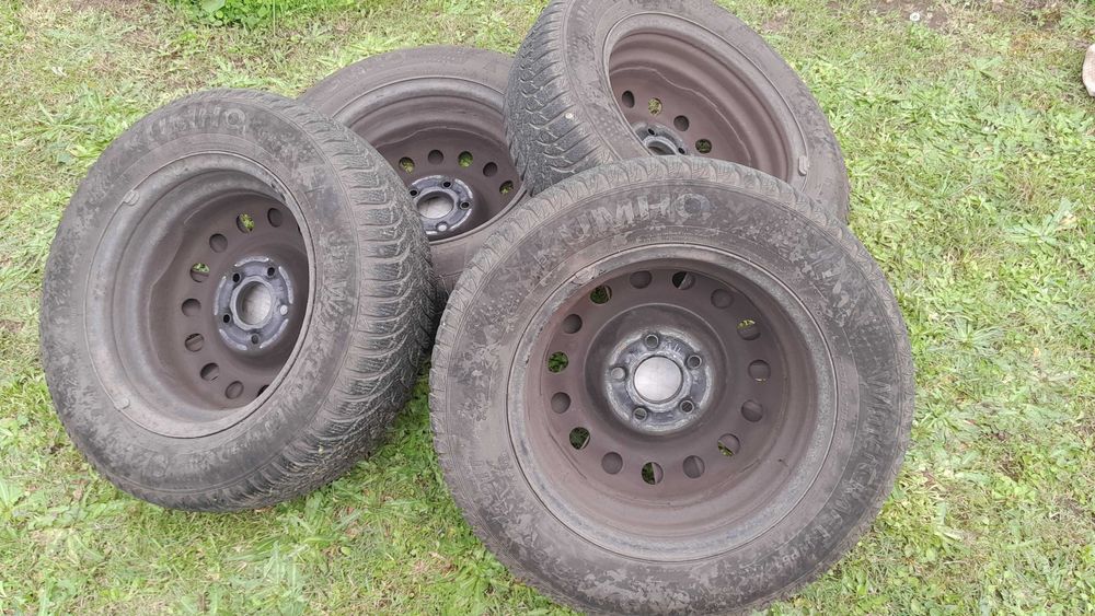 Зимни гуми с джанти 15 цола,от Хюндай,Kia