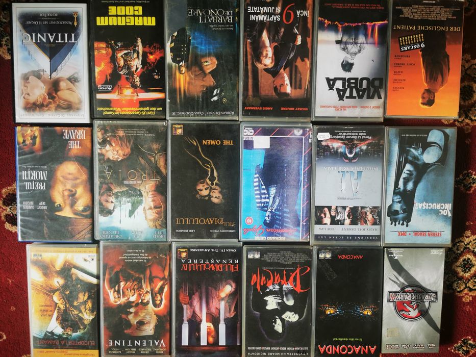 Filme VHS Casete Filme Thrriler Horror