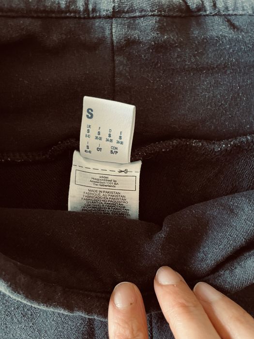 Черен къс клин Reebok S