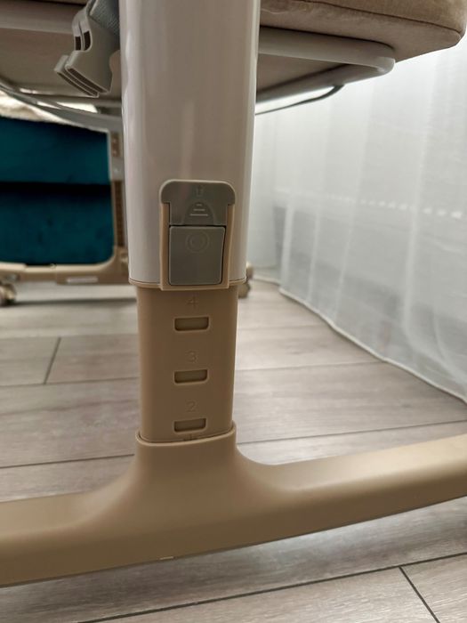 Pătuț Co-sleepe Lionelo Aurora 3 în 1 bej