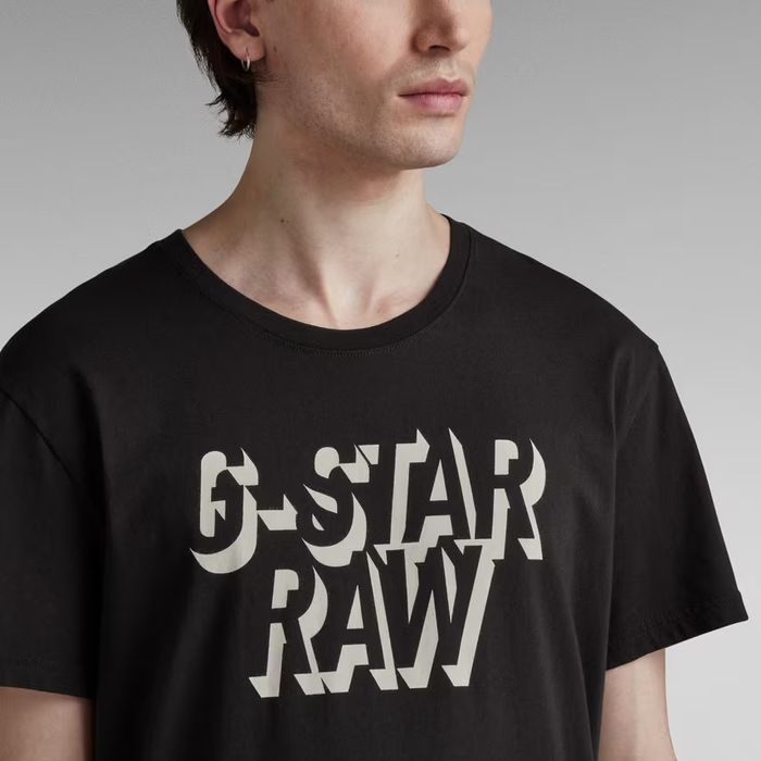 Оригинална НОВА тениска G-Star Raw Retro Shadow S , M мъжка черна
