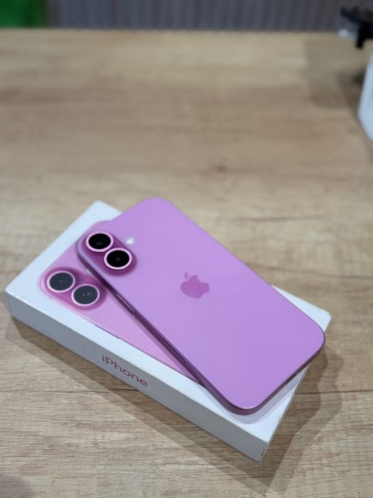iPhone 16 128Gb PINK/Baterie92%/Garantie 12 luni @atsgsm.ro