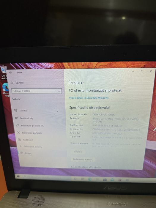 Asus A541U i3 gen 7