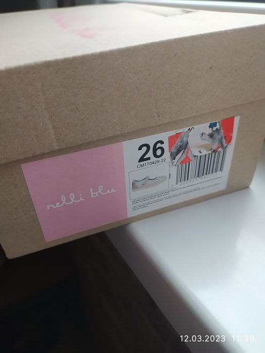 Туфельки на девочку. Размер 26.