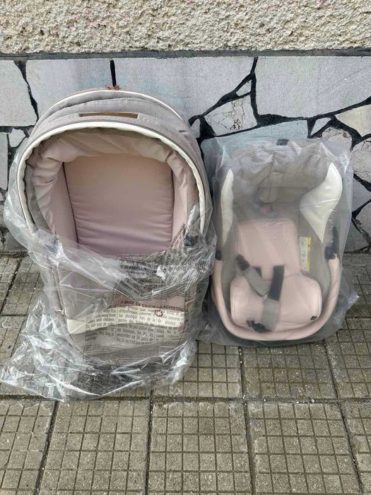 Комбинирана бебешка количка 3 в 1 Peg Perego Book 51 (Rose Gold / Mon Amour)