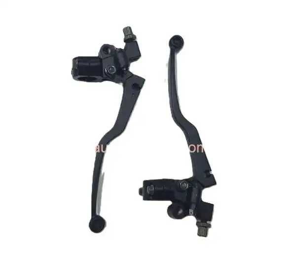 Дръжки ръчки лостчета за мото кормило със стоп машинки