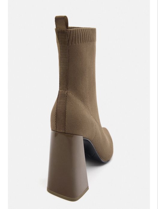 Ботильоны Zara на каблуке