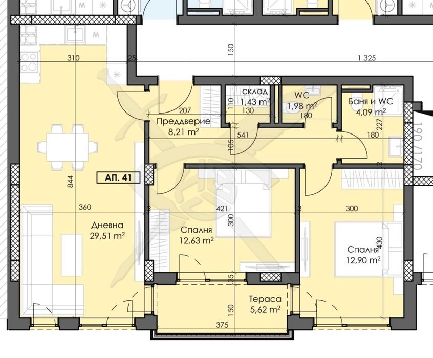 Продава се Тристаен апартамент в Пловдив, Тракия - 107 кв.м за 596 €/кв.м - Снимка #4