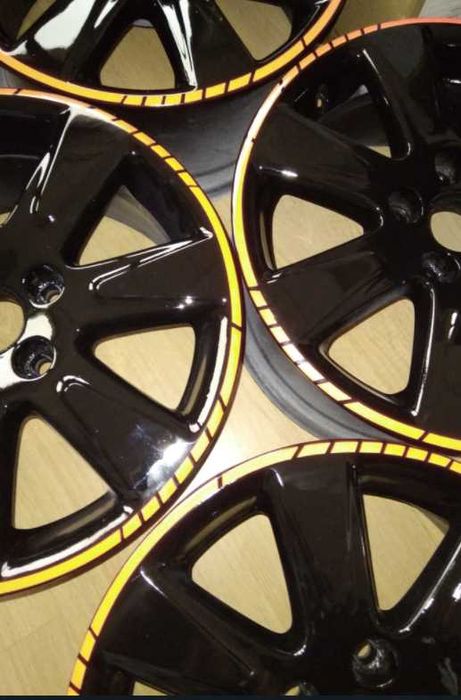 banda roti reflectorizanta, rim stripes